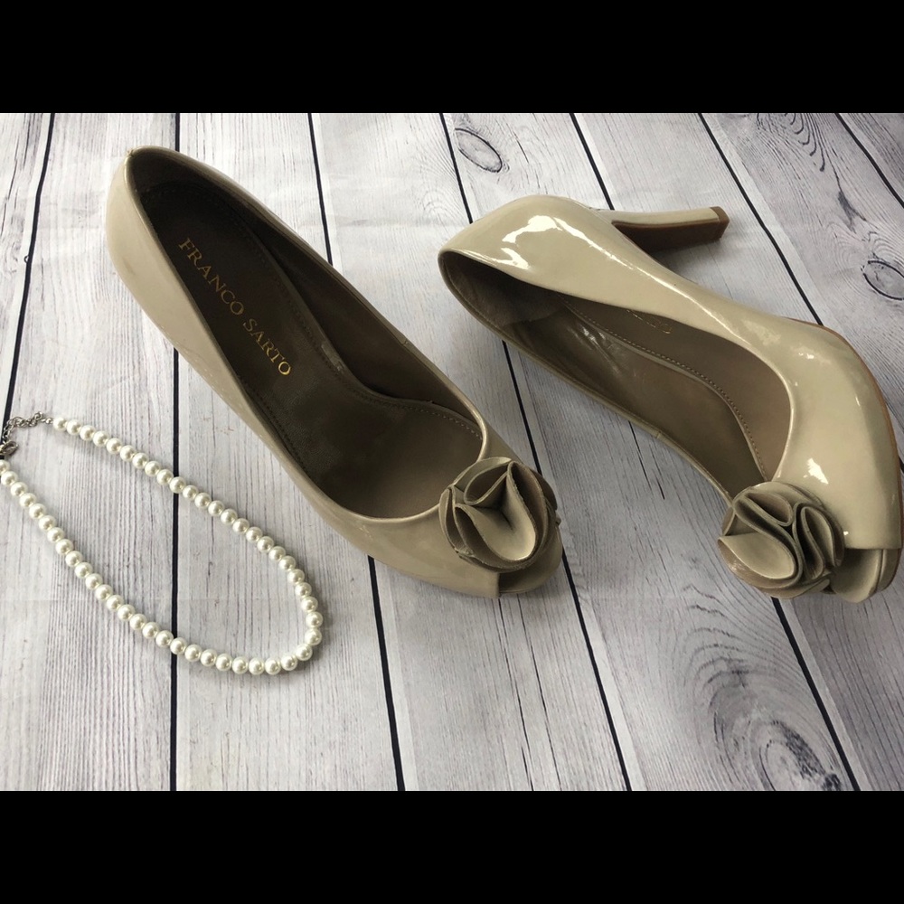 Franco Sarto Fiore Peep Toe Pumps